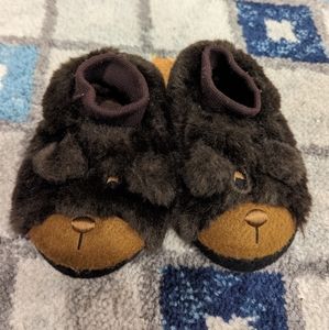 LL Bean Toddler Bear Slippers